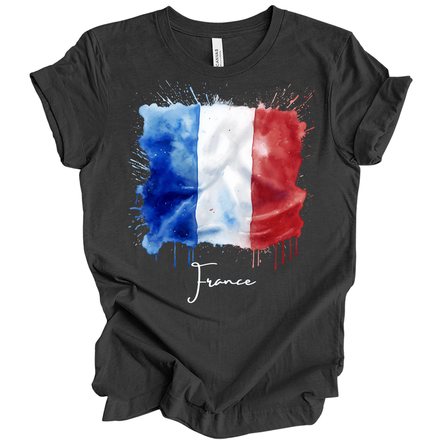 Vive La France: French Flag Tee
