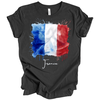 Vive La France: French Flag Tee
