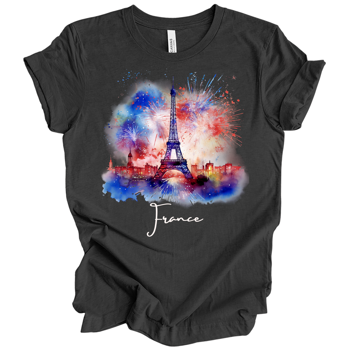Wanderlust France, Paris: Eiffel Tower Tee