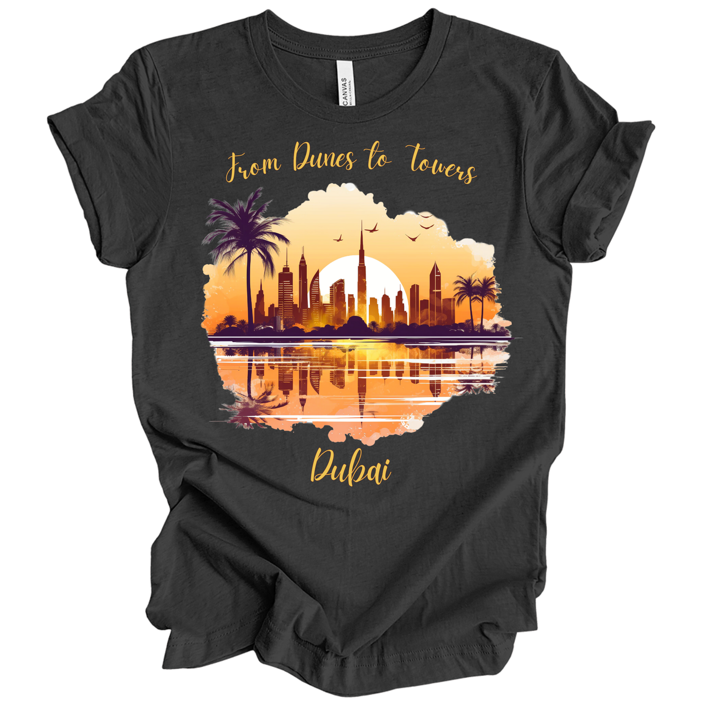 From Dunes to Towers: Dubai Adventure Tee