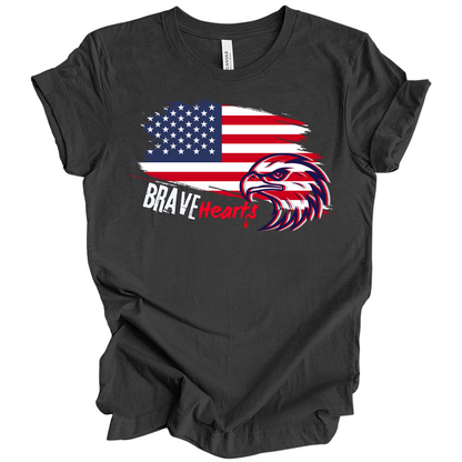 Brave Hearts – Patriot Hawk Tee