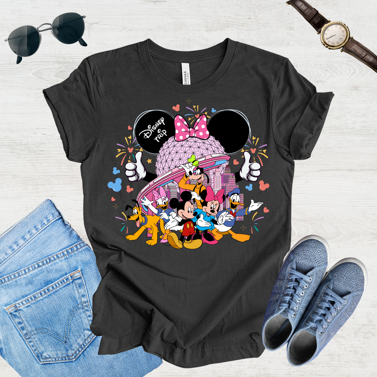 Minnie Mouse Ears & Memories Tee