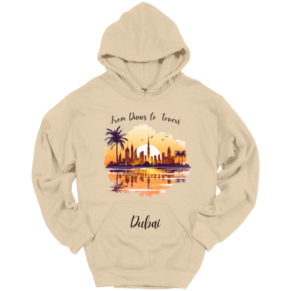 From Dunes to Towers: Dubai Adventure Hoodie