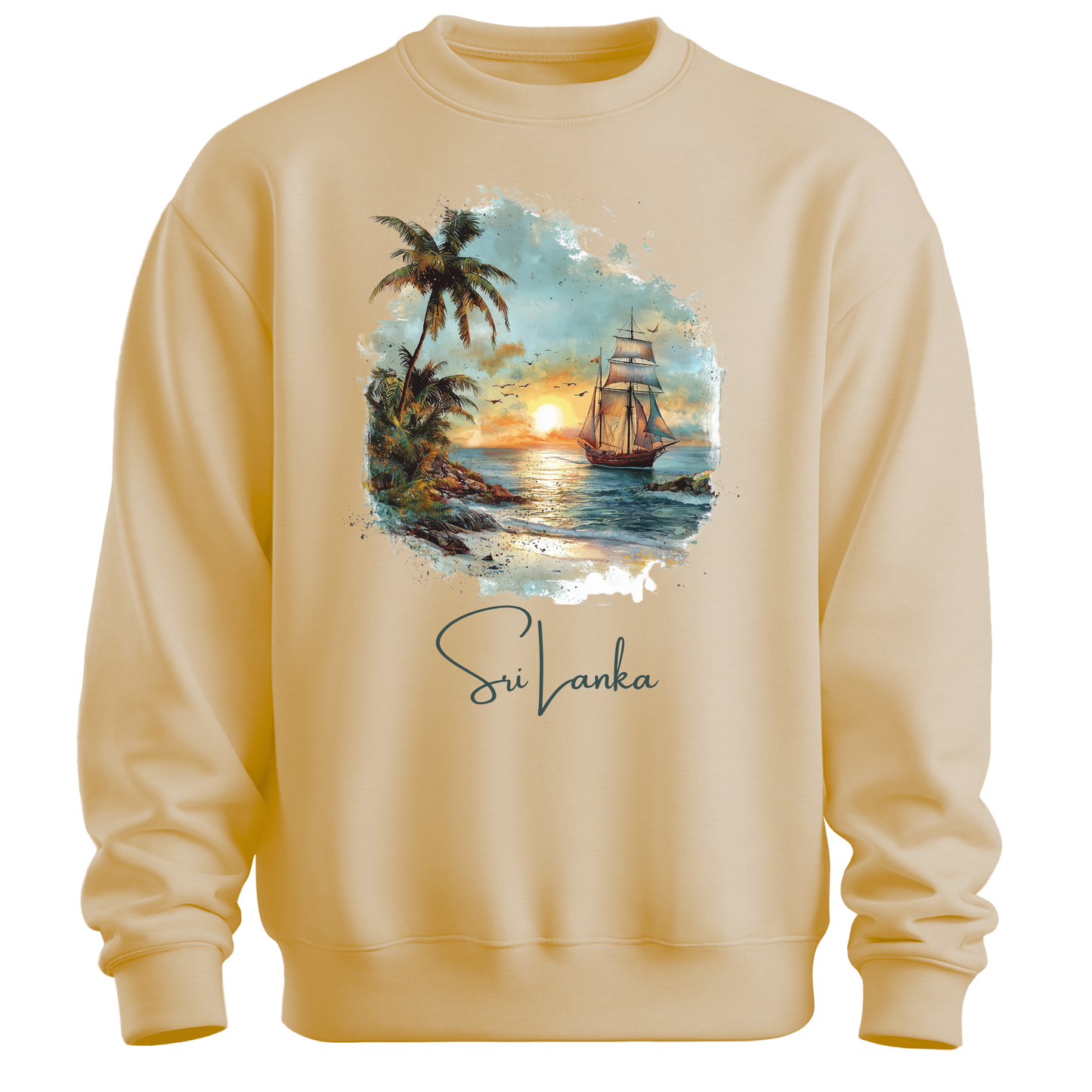 Sri Lanka Escape: Coastal Paradise Sweatshirt