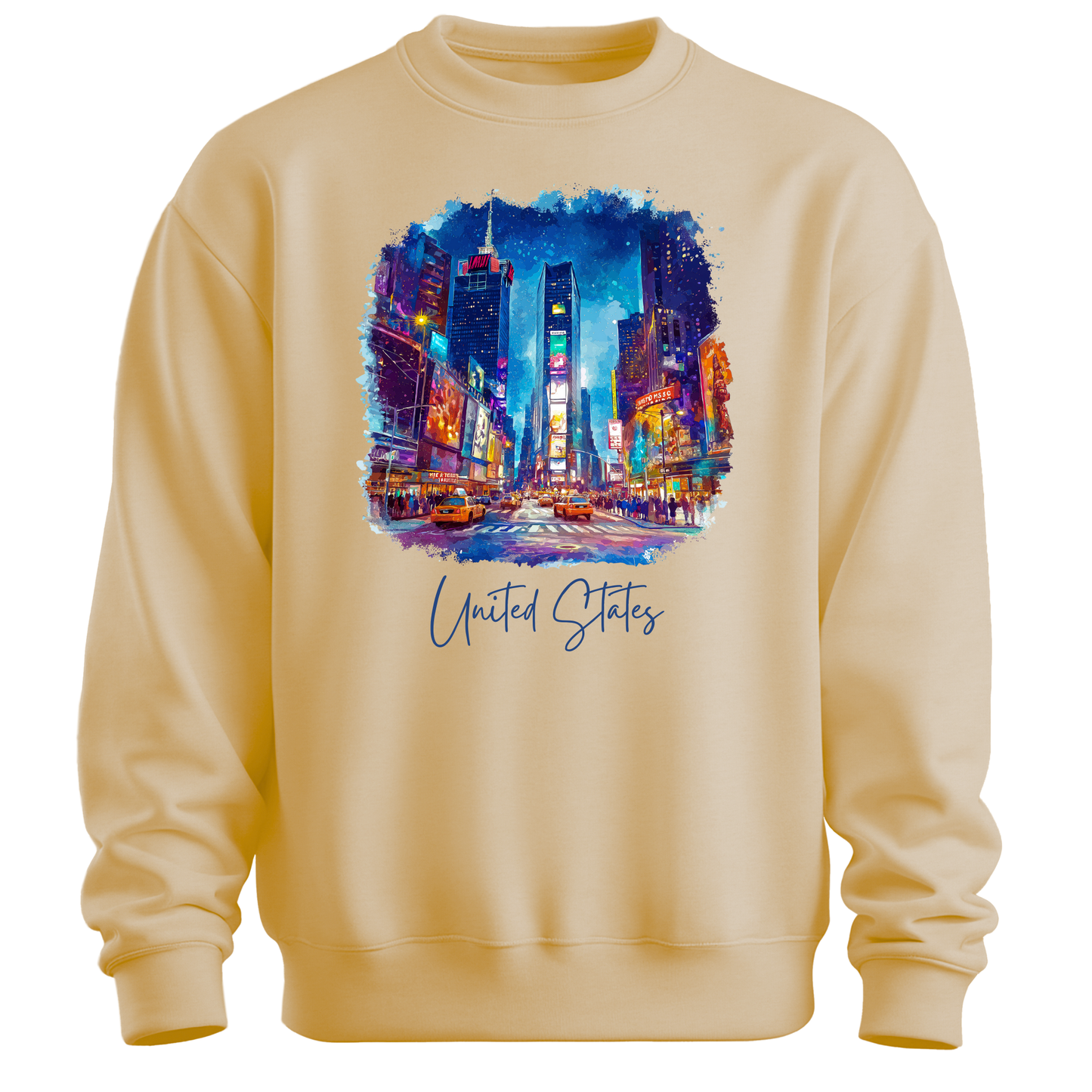 USA Time Square Sweatshirt