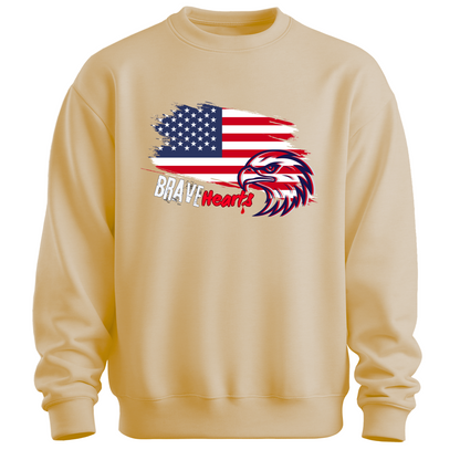 Brave Hearts – Patriot Hawk Sweatshirt