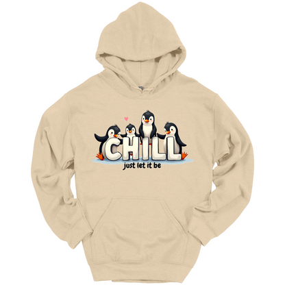 Chill Vibes Only – Penguin Edition Hoodie