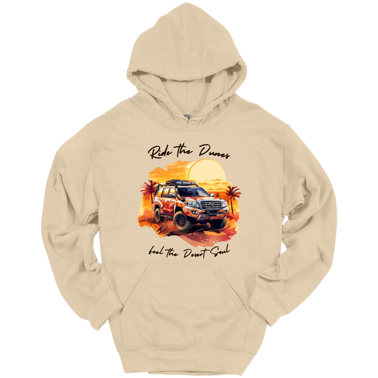 Desert Dreams: Dubai Safari Adventure Hoodie