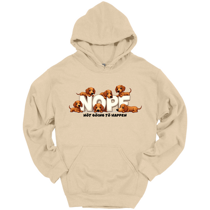 Dachshund NOPE Hoodie