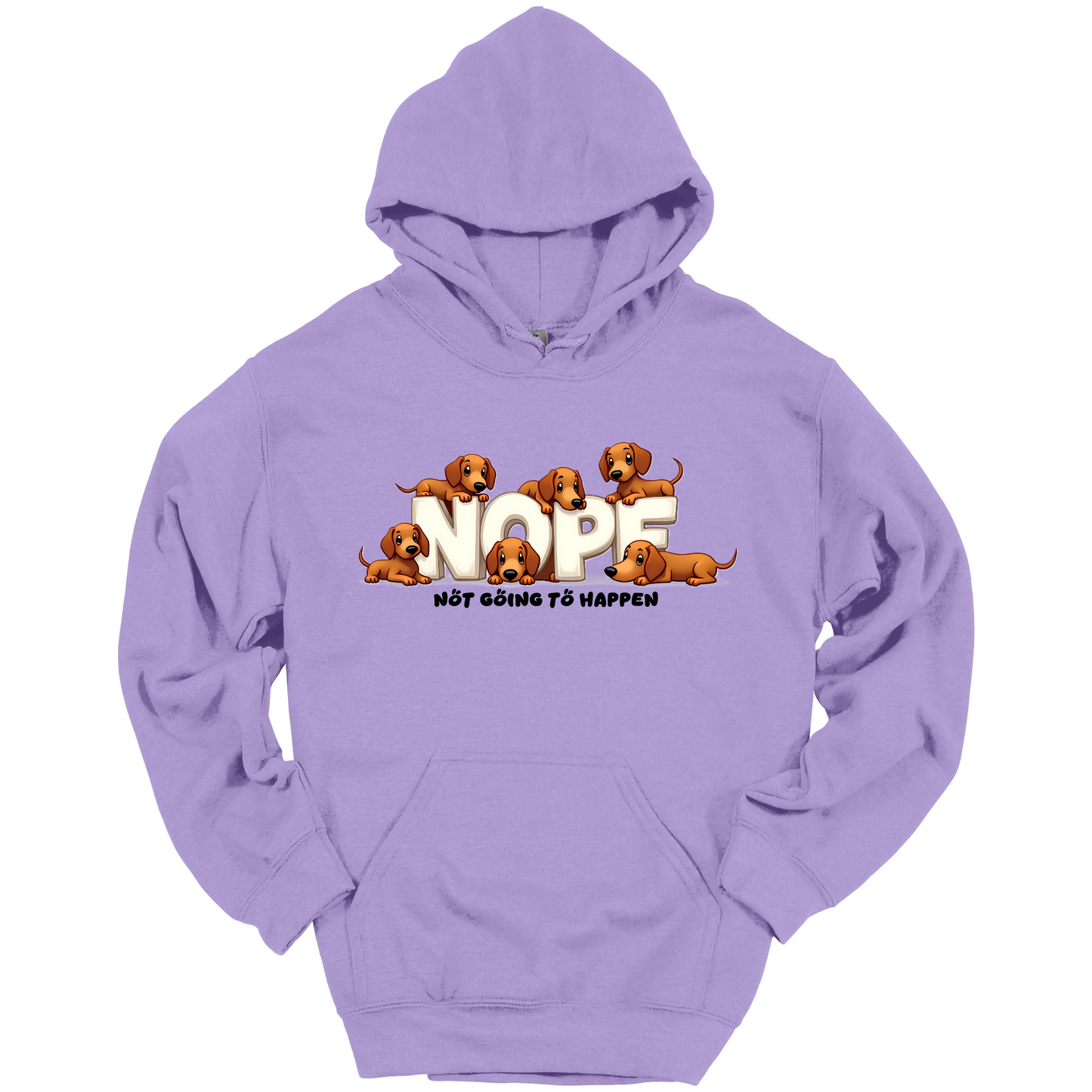 Dachshund NOPE Hoodie