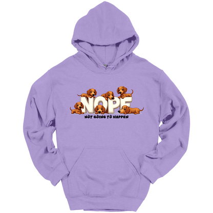 Dachshund NOPE Hoodie
