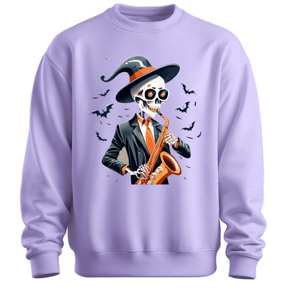 Spooky Jazz Music Halloween Sweatshirt