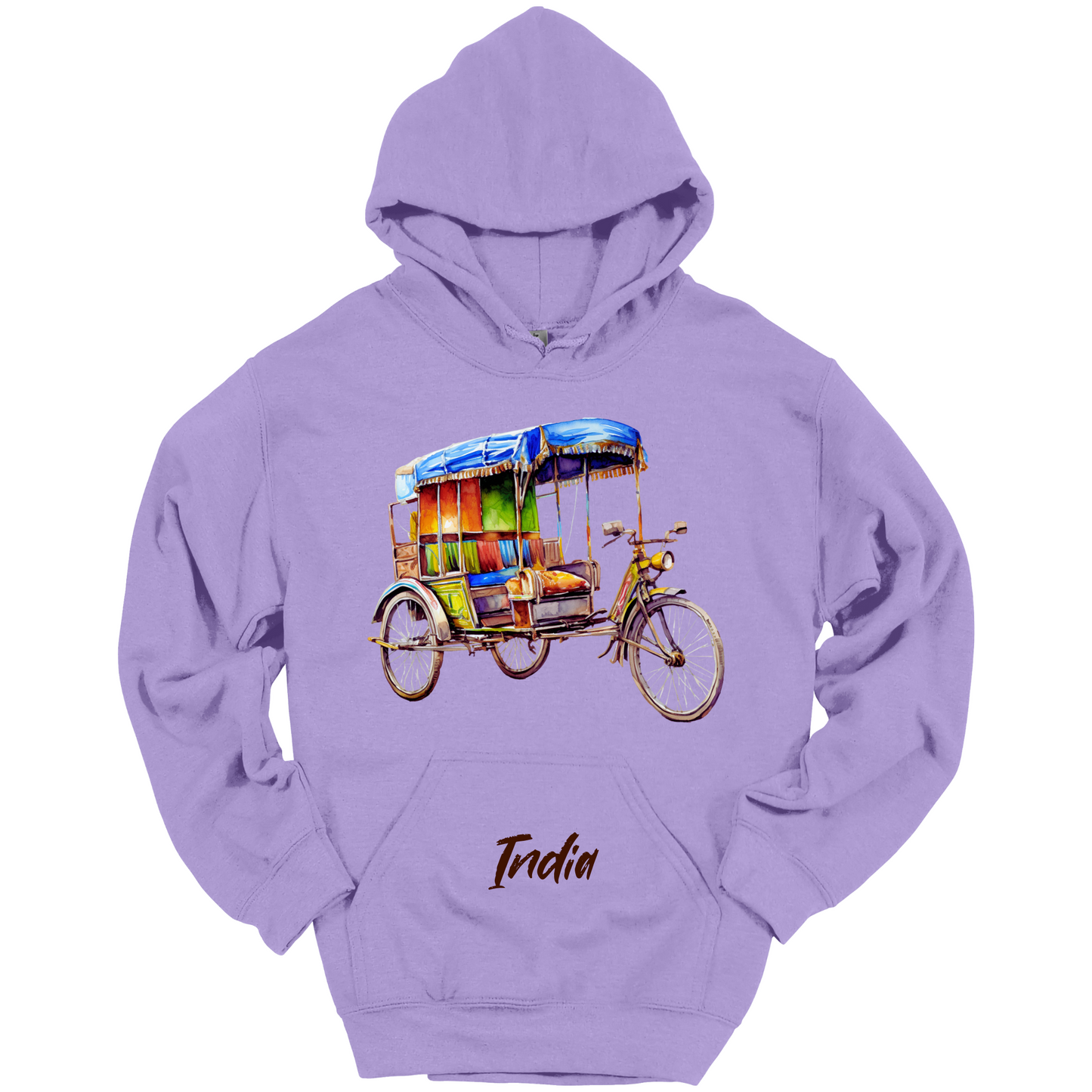 Rickshaw Rides: Explore India Hoodie