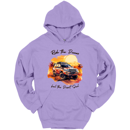 Desert Dreams: Dubai Safari Adventure Hoodie