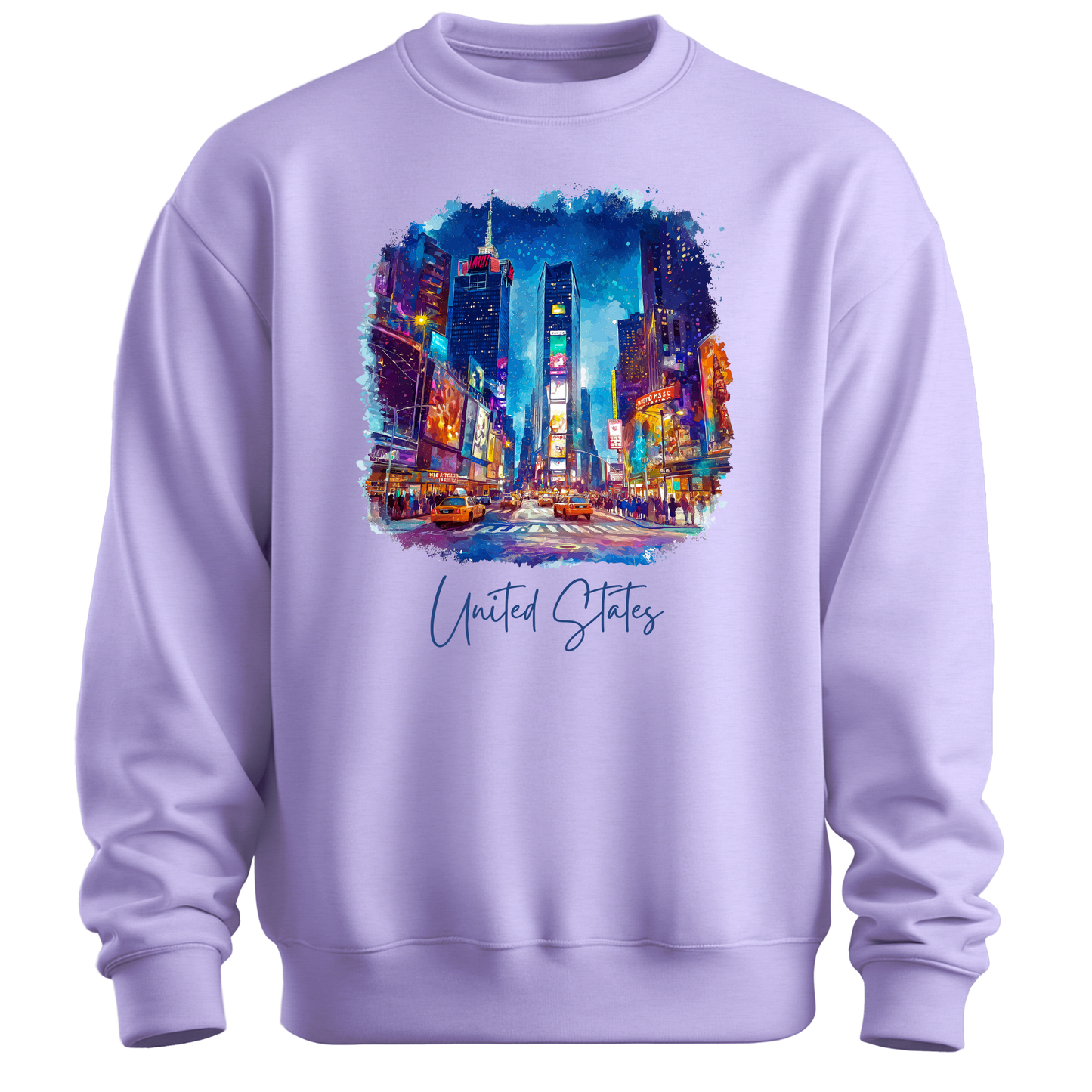 USA Time Square Sweatshirt
