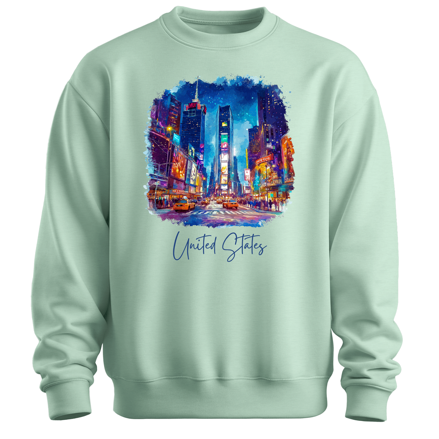 USA Time Square Sweatshirt