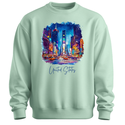 USA Time Square Sweatshirt