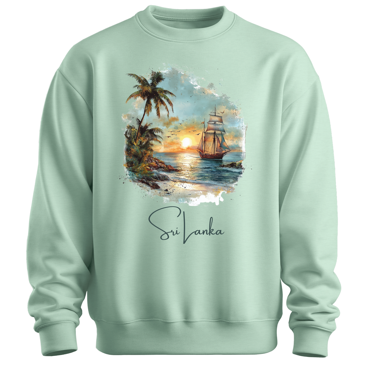 Sri Lanka Escape: Coastal Paradise Sweatshirt