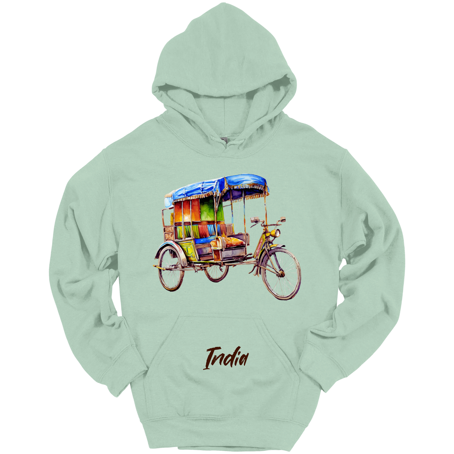 Rickshaw Rides: Explore India Hoodie