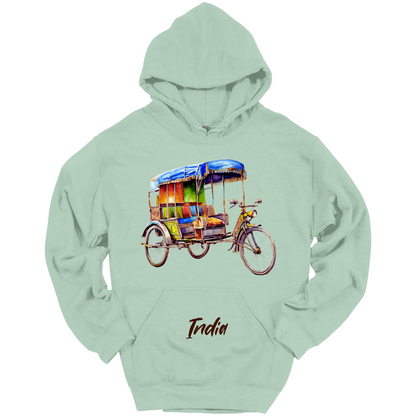 Rickshaw Rides: Explore India Hoodie