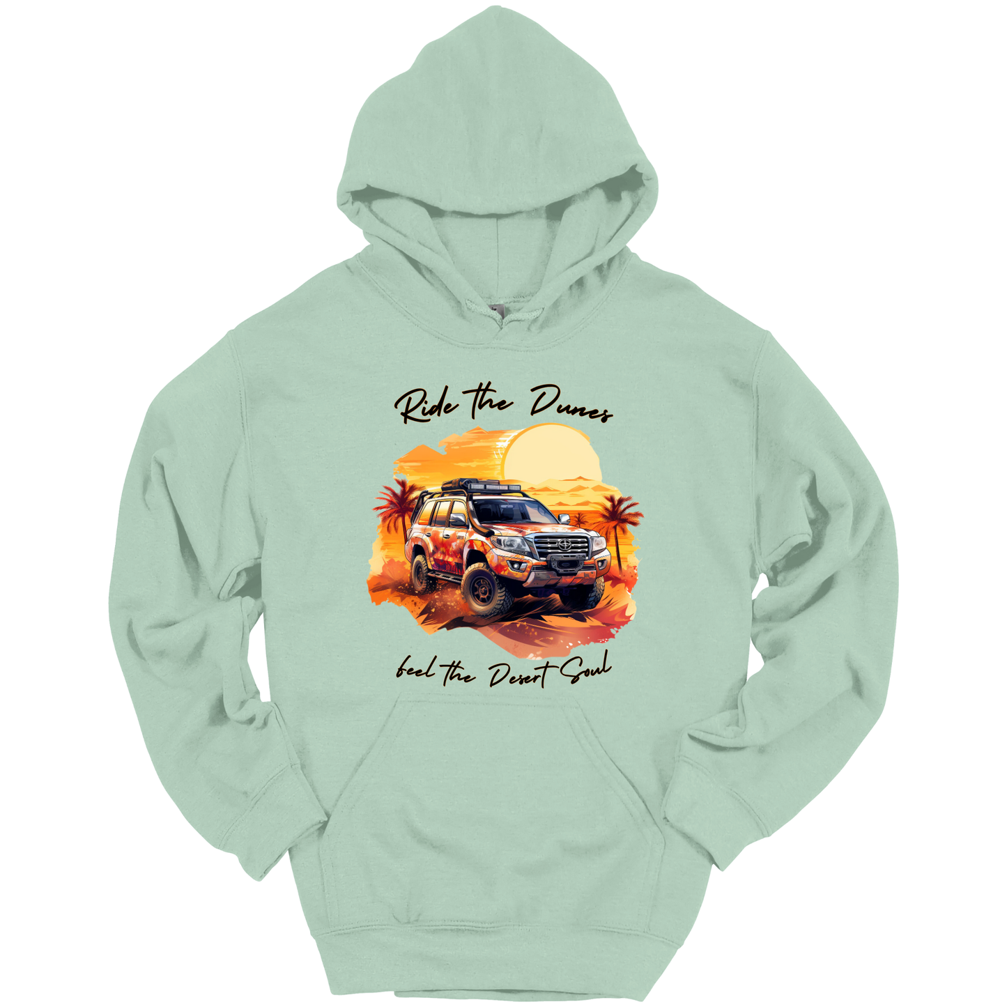 Desert Dreams: Dubai Safari Adventure Hoodie