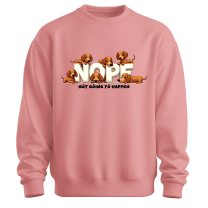 Dachshund NOPE Sweatshirt