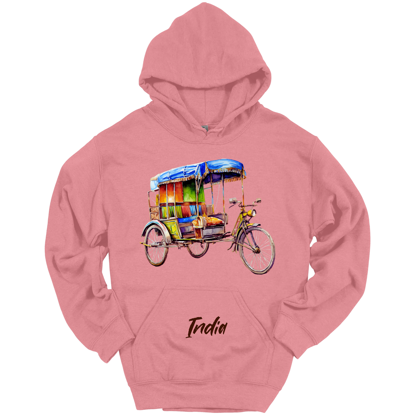 Rickshaw Rides: Explore India Hoodie