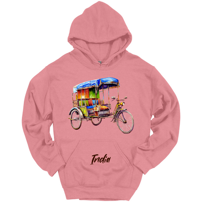 Rickshaw Rides: Explore India Hoodie