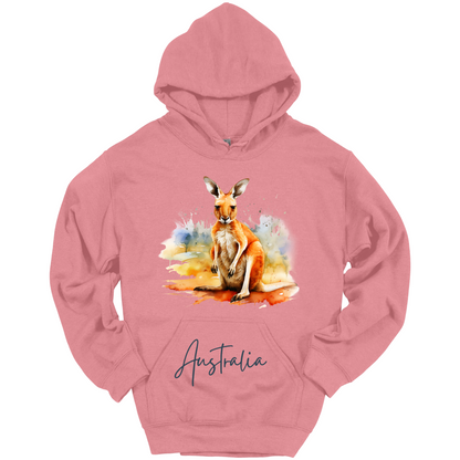 Aussie Hopper Kangaroo Travel Hoodie