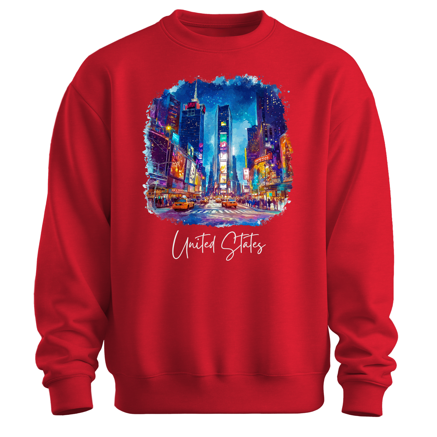 USA Time Square Sweatshirt