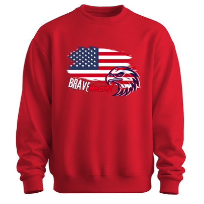 Brave Hearts – Patriot Hawk Sweatshirt