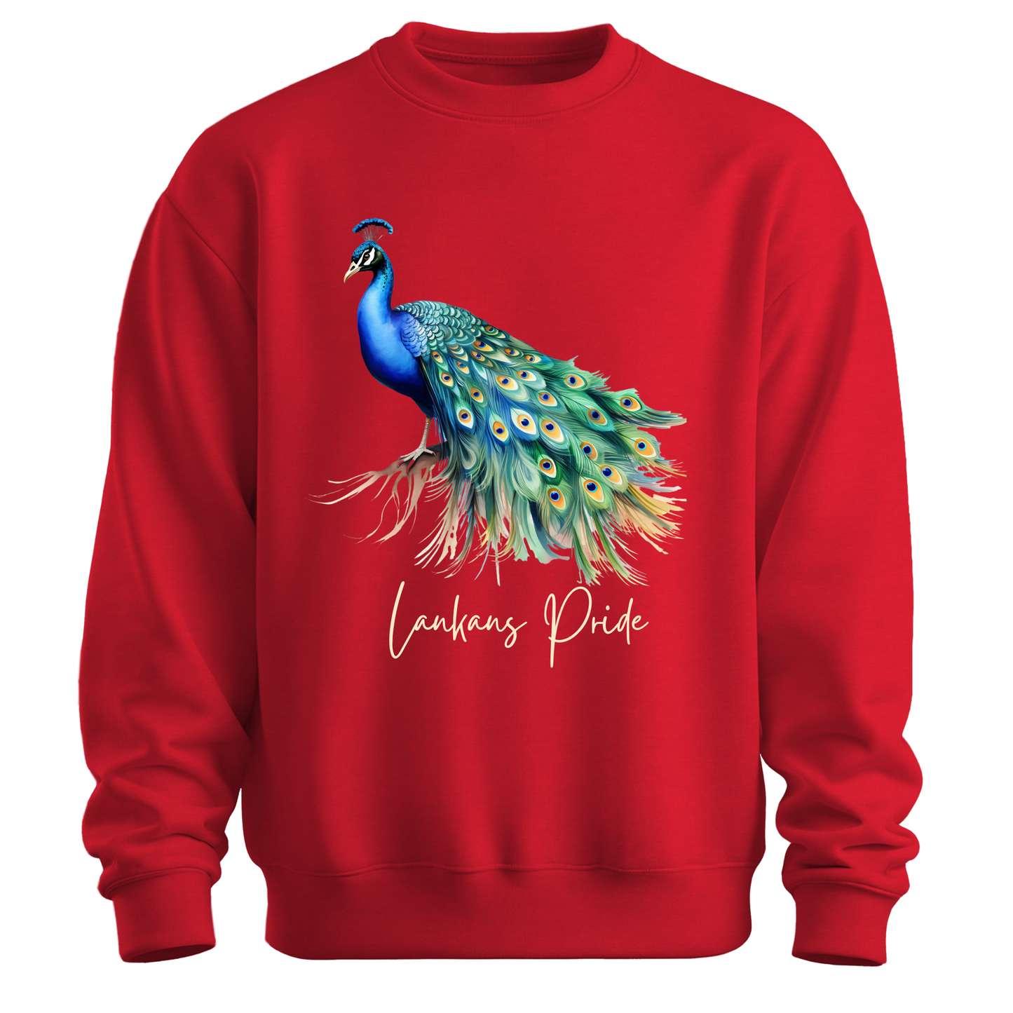 Majestic Peacock Sri Lanka Sweatshirt