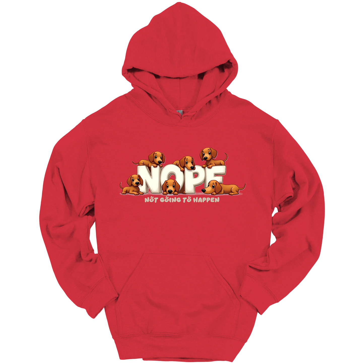 Dachshund NOPE Hoodie