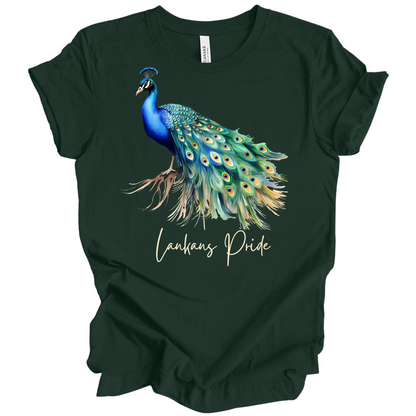 Majestic Peacock Sri Lanka Tee