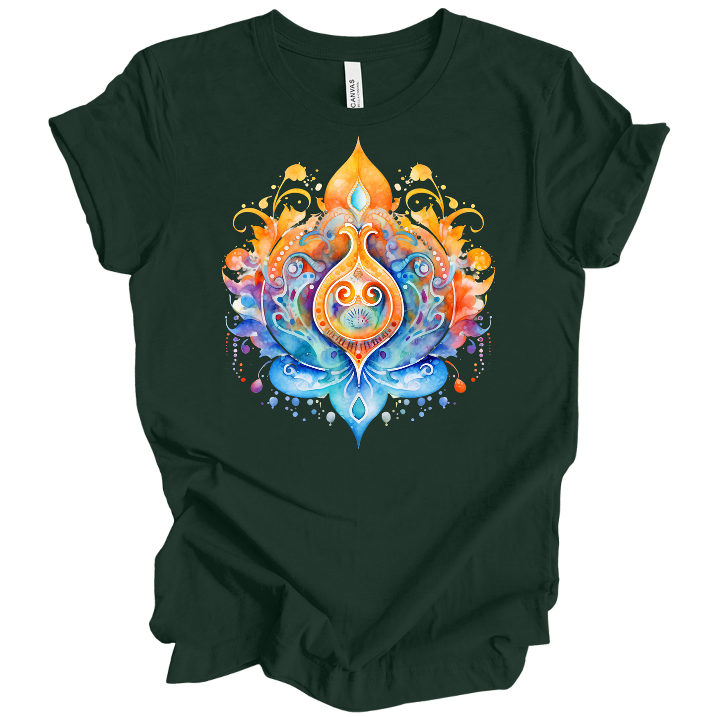 Ethereal Lotus Yoga Tee