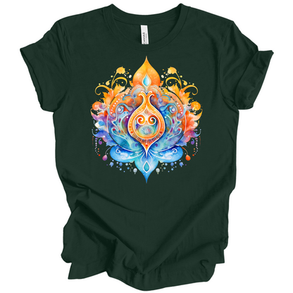 Ethereal Lotus Yoga Tee