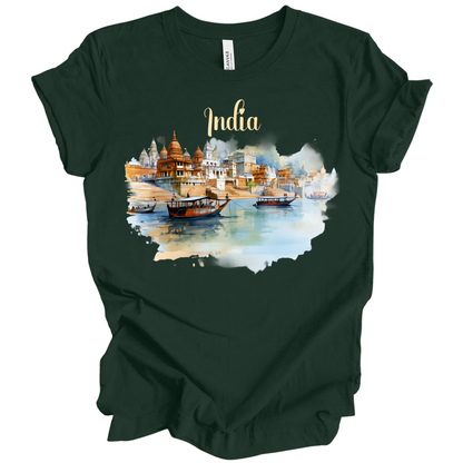 Sacred Waters: Ganga River India Tee