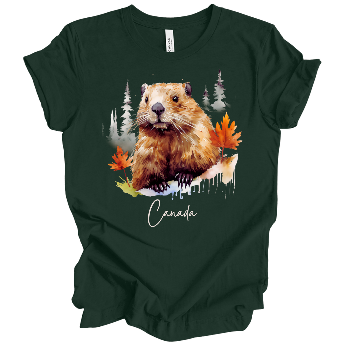 Hamster Explorer: Canada Adventure Unisex Tee