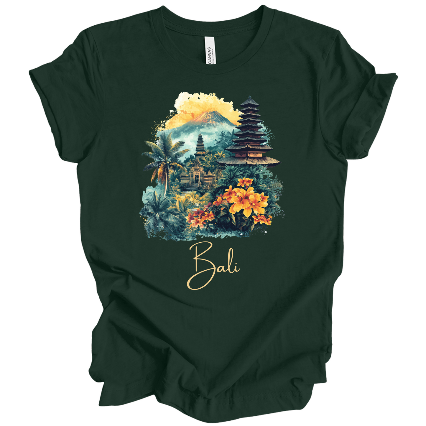 Bali Escape: Island Vibes, Timeless Comfort Unisex T-Shirt