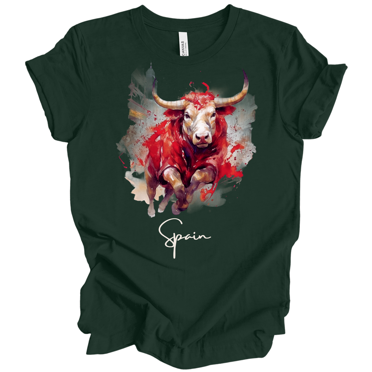 España Fierce: Bullfight Spirit Travel Tee