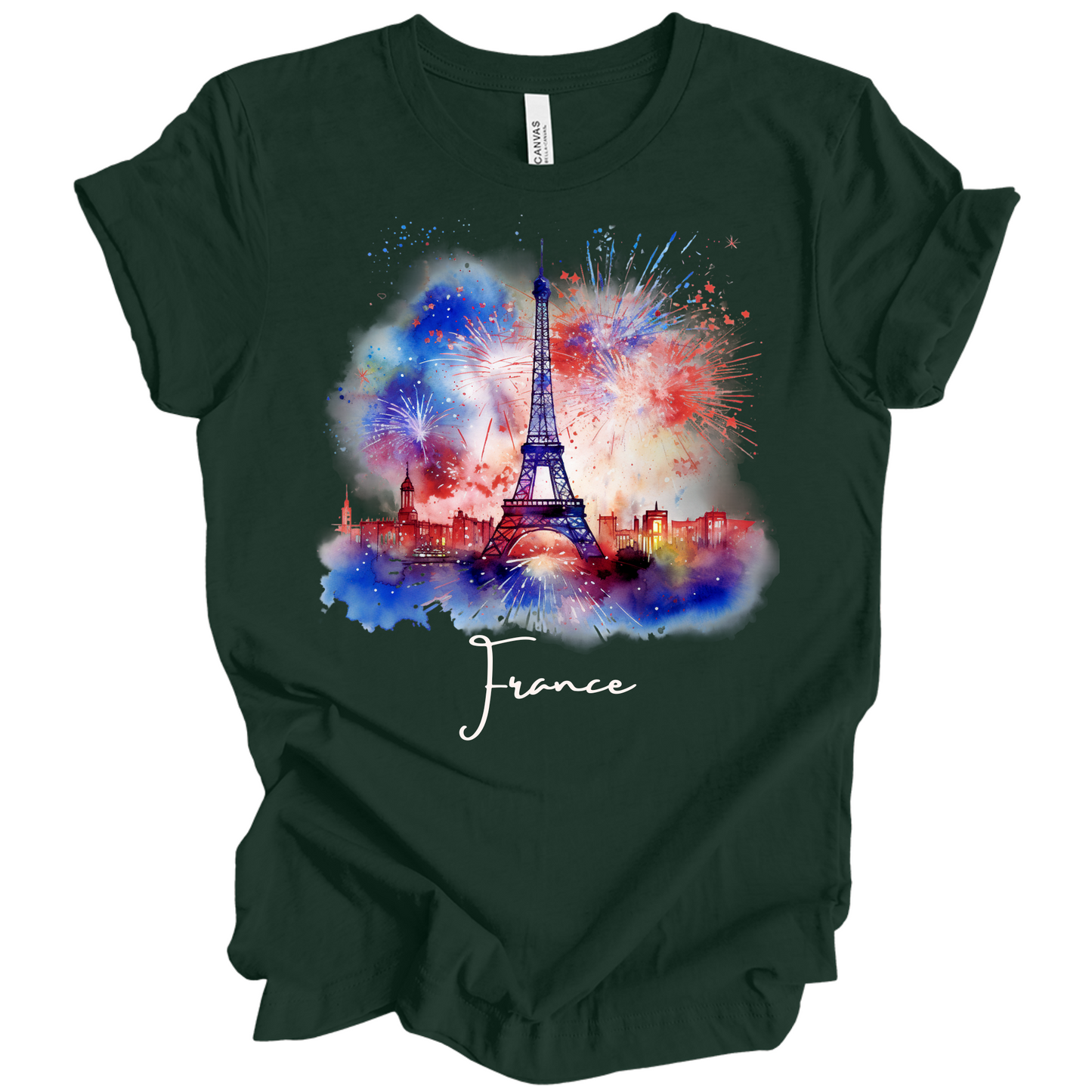 Wanderlust France, Paris: Eiffel Tower Tee