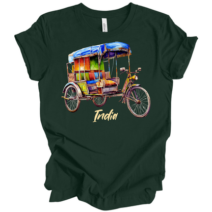 Rickshaw Rides: Explore India Tee