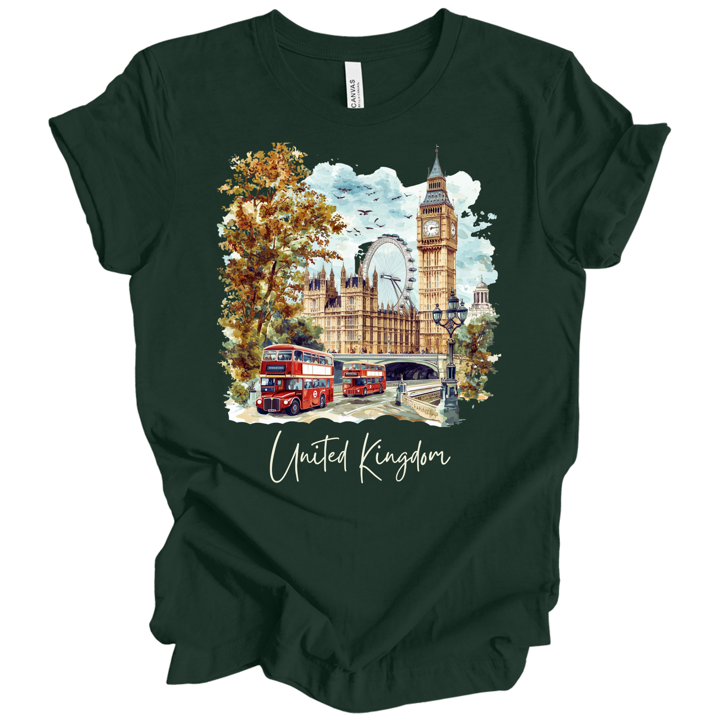 London Landmarks Explorer Tee