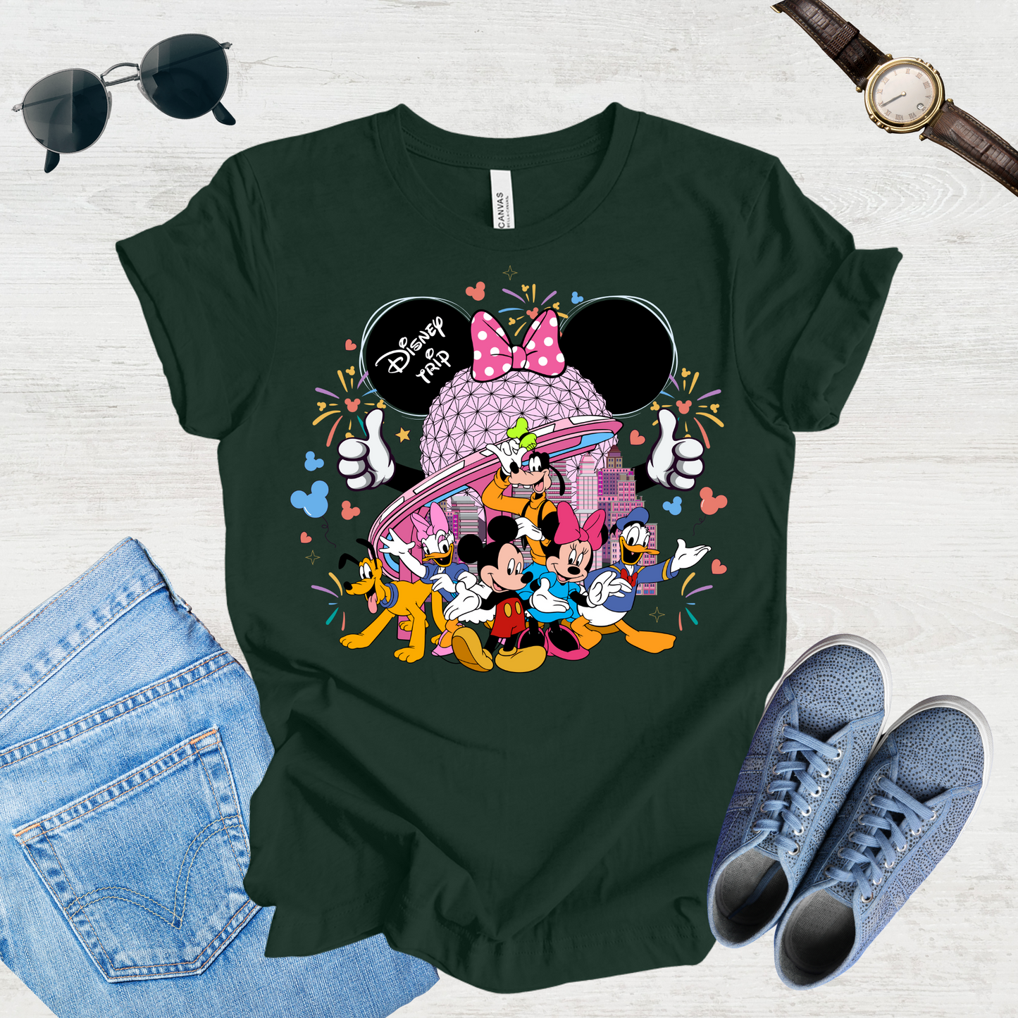 Minnie Mouse Ears & Memories Tee