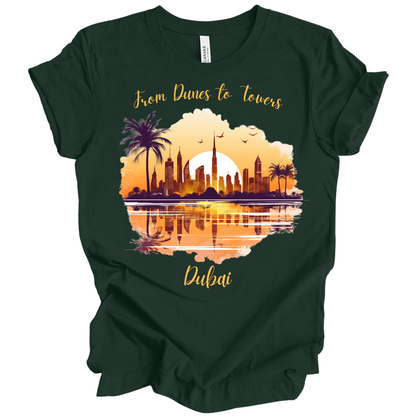 From Dunes to Towers: Dubai Adventure Tee