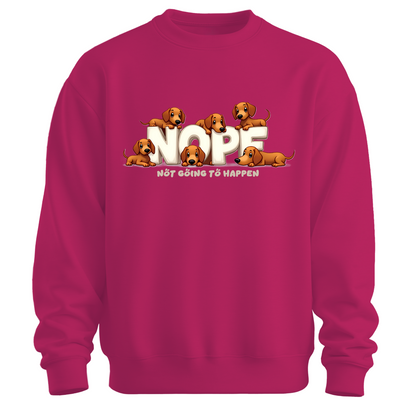 Dachshund NOPE Sweatshirt