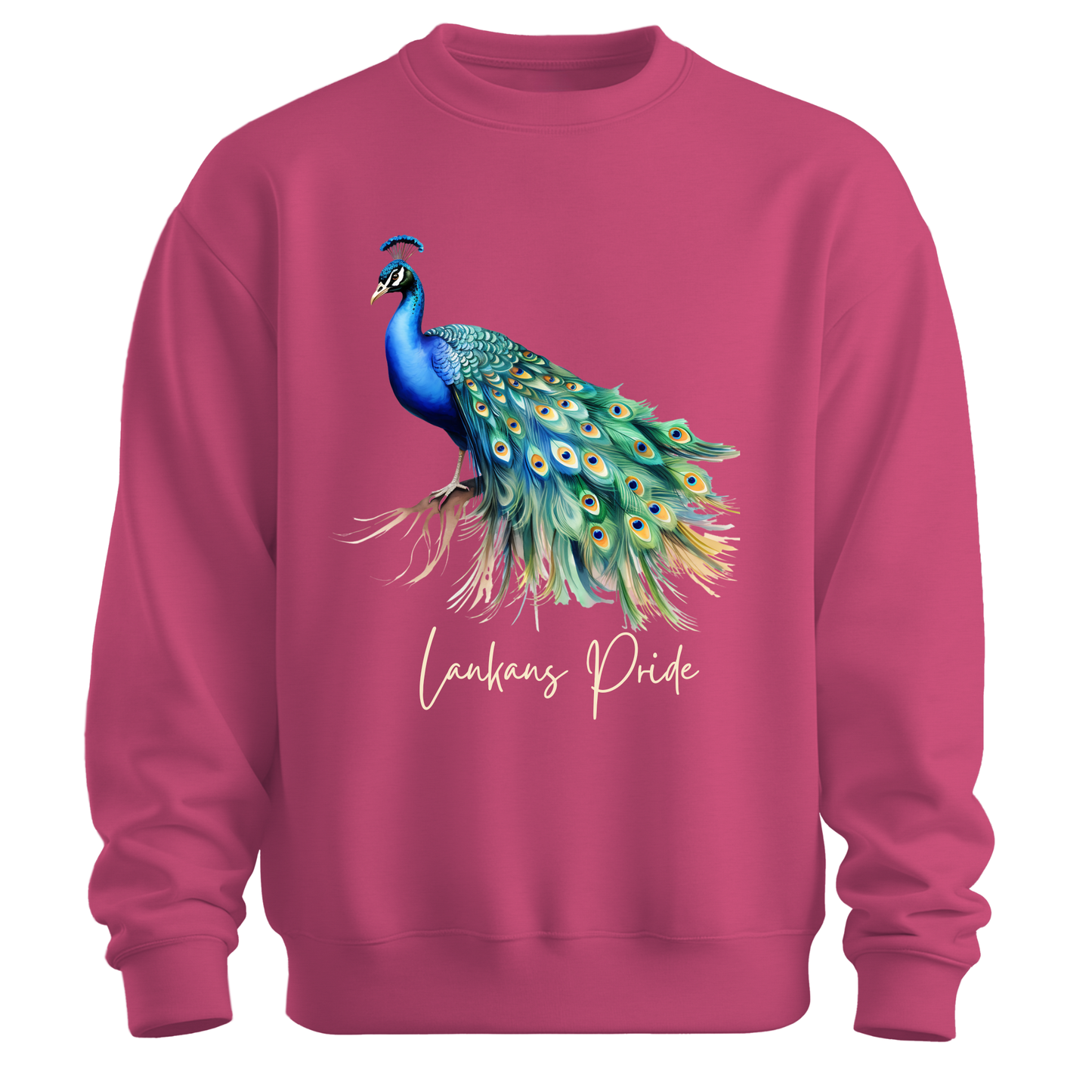 Majestic Peacock Sri Lanka Sweatshirt