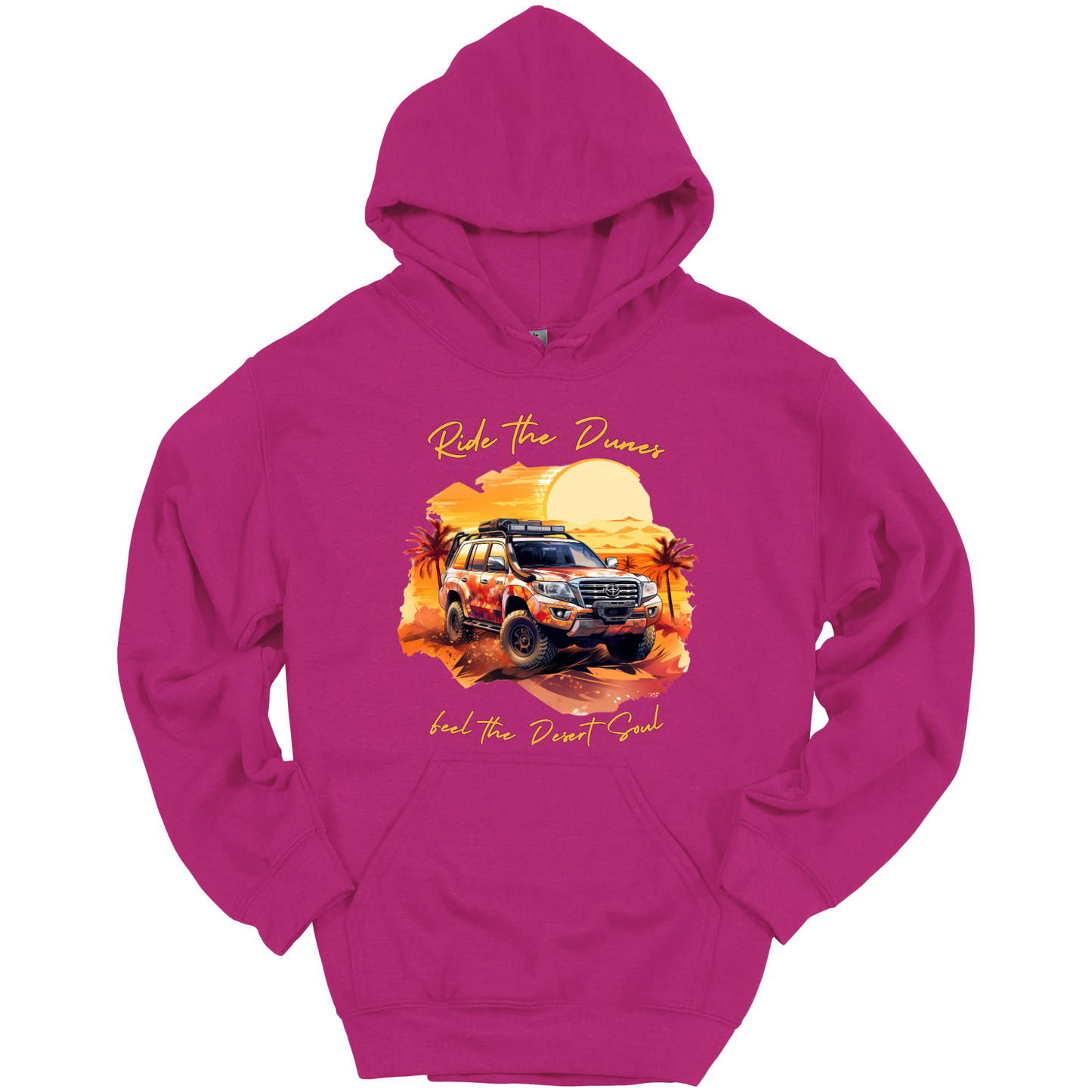 Desert Dreams: Dubai Safari Adventure Hoodie