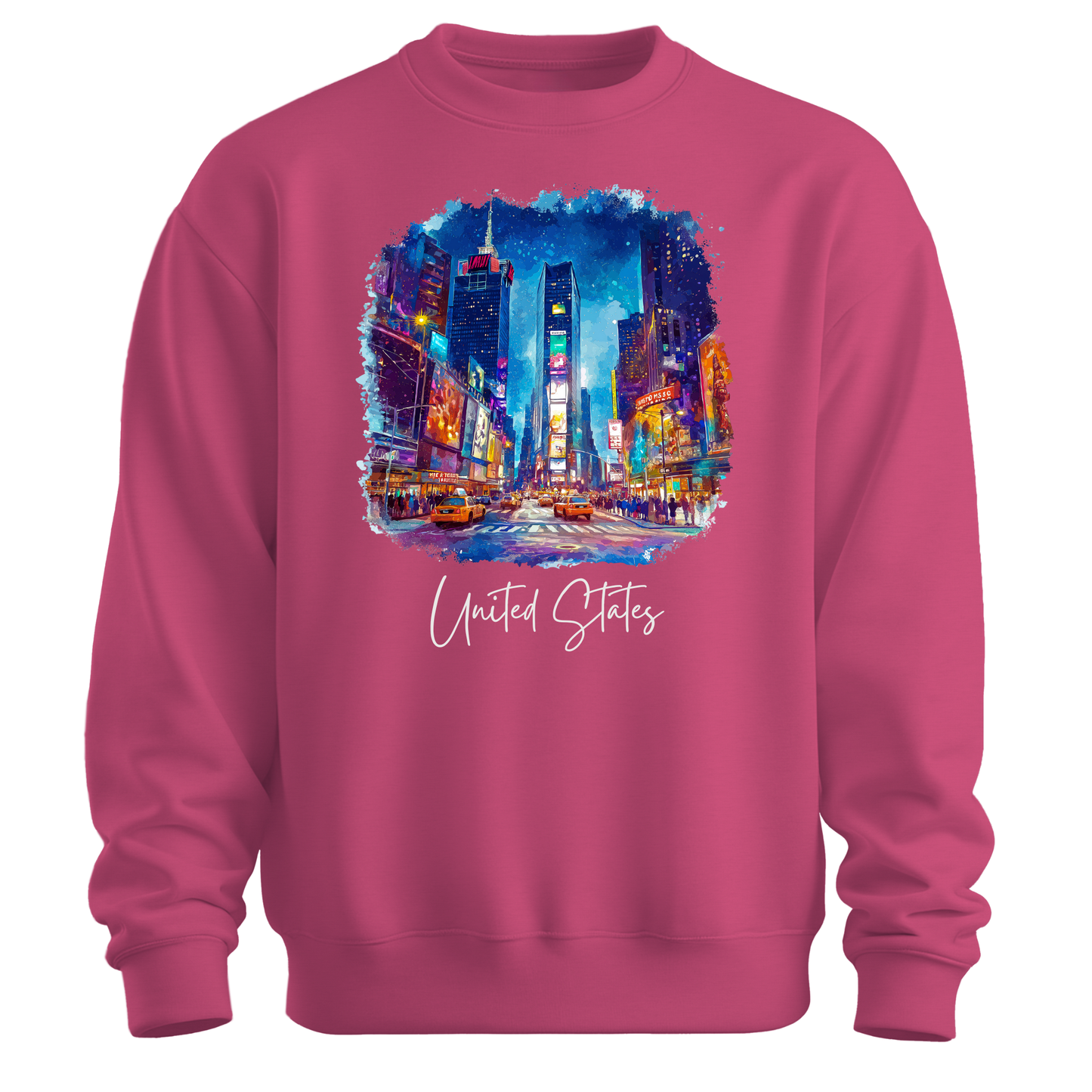 USA Time Square Sweatshirt