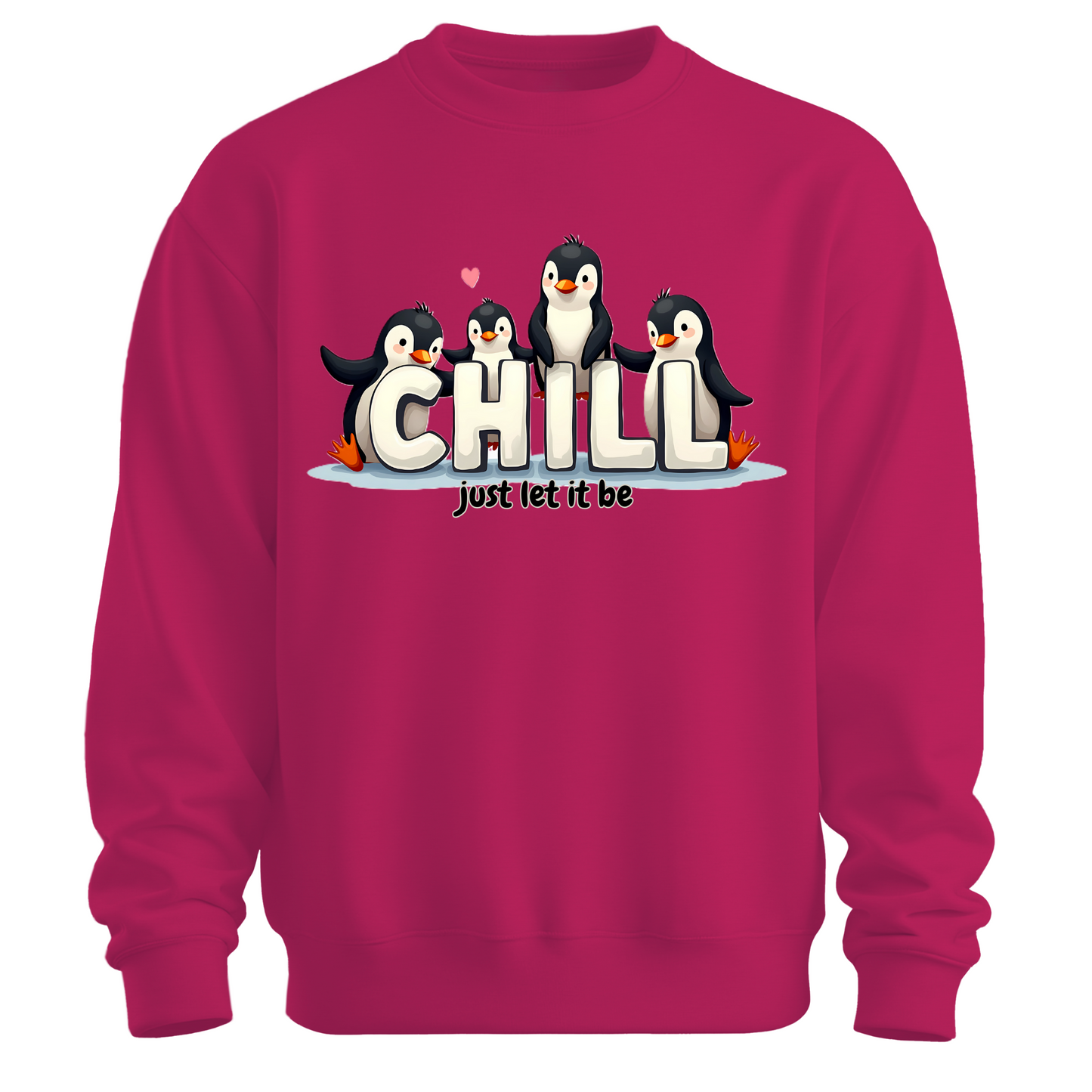 Chill Vibes Only – Penguin Edition Sweatshirt